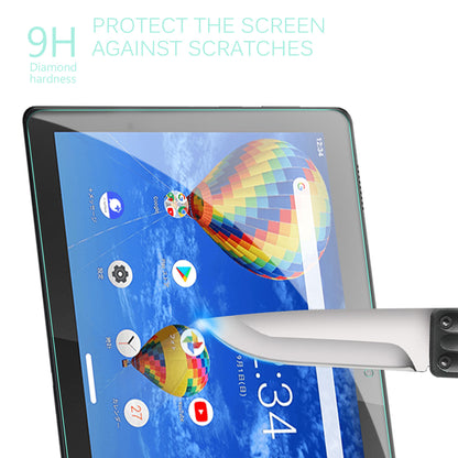 0.25mm Arc Edge 9H Full Screen Covering Clear Tempered Glass Film for Lenovo Tab 5