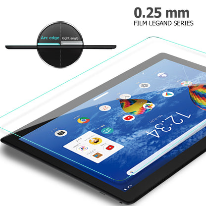 0.25mm Arc Edge 9H Full Screen Covering Clear Tempered Glass Film for Lenovo Tab 5