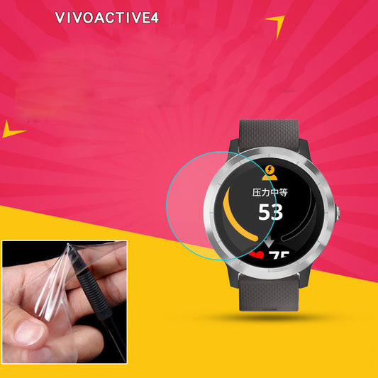 D38mm Explosion-proof Soft TPU Screen Protector for Garmin Vivoactive 4 Venu Smart Watch