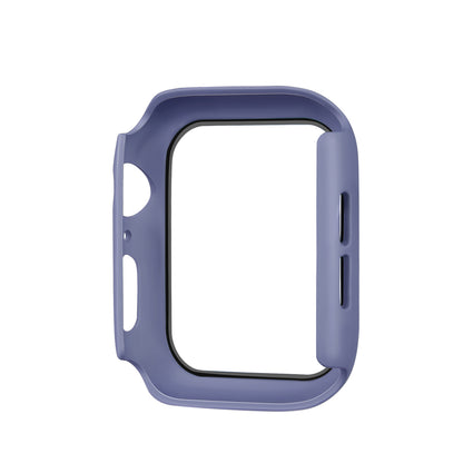 HAT PRINCE For Apple Watch Series 4 / 5 / 6 / SE / SE (2022) 40mm PC Frame + Tempered Glass Protector Watch Case