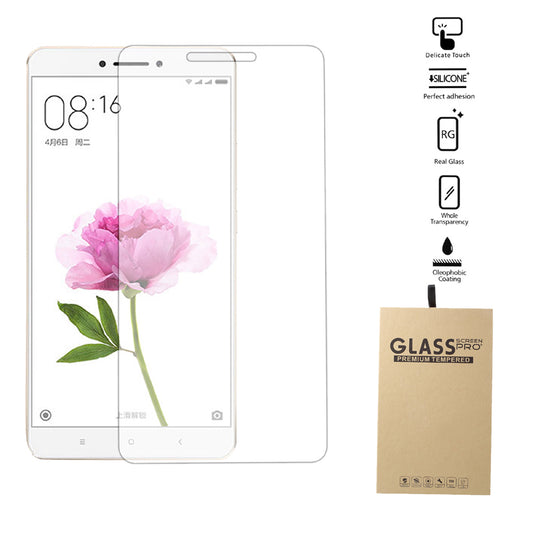 0.25mm Tempered Glass Film Screen Guard Arc Edge for Xiaomi Mi Max