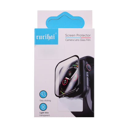 RURIHAI 3D Curved Full Glue Watch Screen Film Protector for Fitbit Versa 2