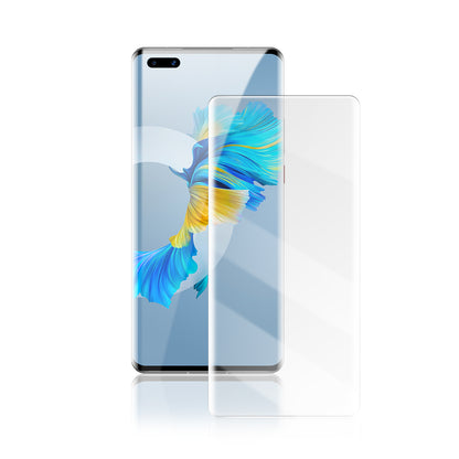 MOCOLO 3D Curved [UV Light Irradiation] Tempered Glass UV Film for Huawei Mate 40 Pro Screen Protector