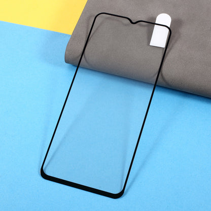 [Full Coverage] Silk Printing [Full Glue] Tempered Glass Screen Protector for Samsung Galaxy A02s (164.2x75.9x9.1mm)