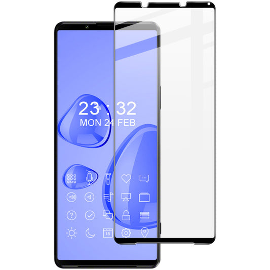 IMAK Pro+ Ultra Clear Full Coverage Tempered Glass Screen Protector Film Guard for Sony Xperia 1 III 5G