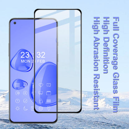 IMAK Pro+ Series Anti-explosion Full Screen Coverage Tempered Glass Screen Protector for OnePlus 9R