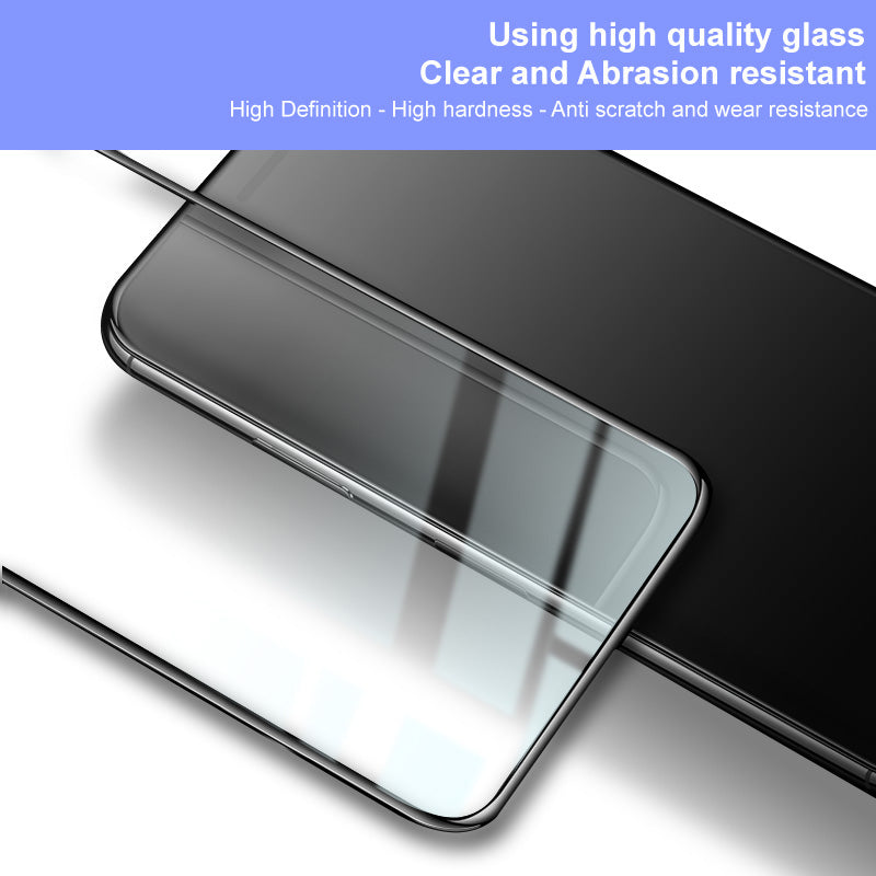 IMAK Pro+ Series Anti-explosion Full Screen Coverage Tempered Glass Screen Protector for OnePlus 9R