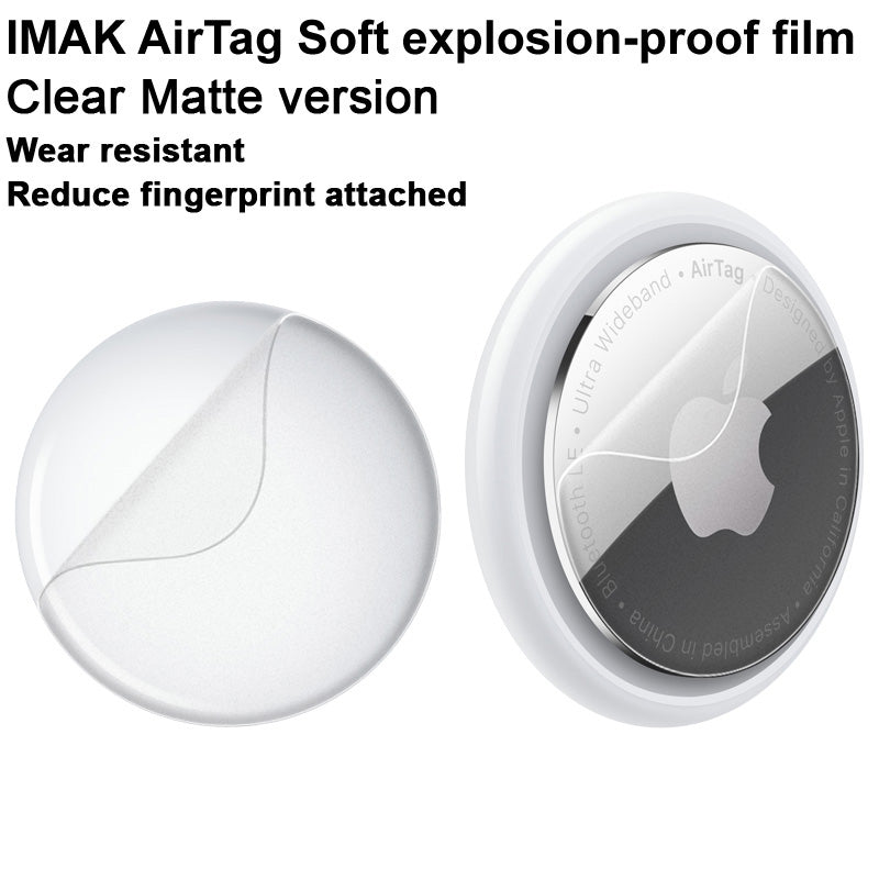 IMAK Ultra Clear TPU Hydrogel Film III HD Front and Back Soft Film for AirTag