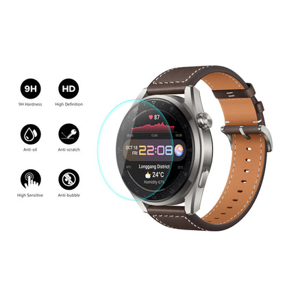 ENKAY HAT PRINCE 0.2mm 9H 2.15D Arc Edge Tempered Glass Screen Film for Huawei Watch 3 Pro 48mm