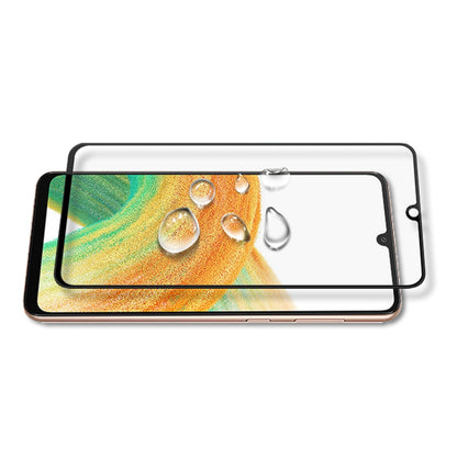 MOCOLO HD Clear Full Covering Full Glue Silk Printing Tempered Glass Screen Film for Samsung Galaxy A33 5G