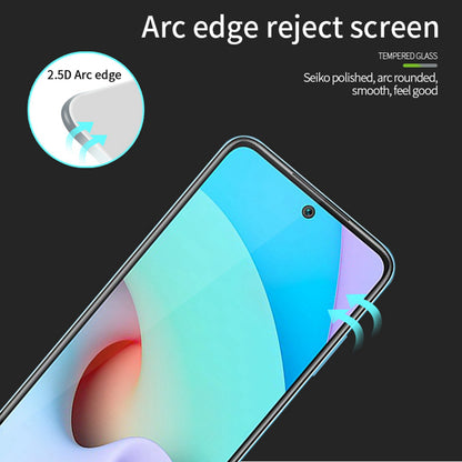 PINWUYO JK Tempered Glass Film Series-2 for Xiaomi 12T 5G / Redmi K50 Ultra 5G / 12T Pro 5G Anti-explosion Sensitive Touch Full Glue Full Screen Protector