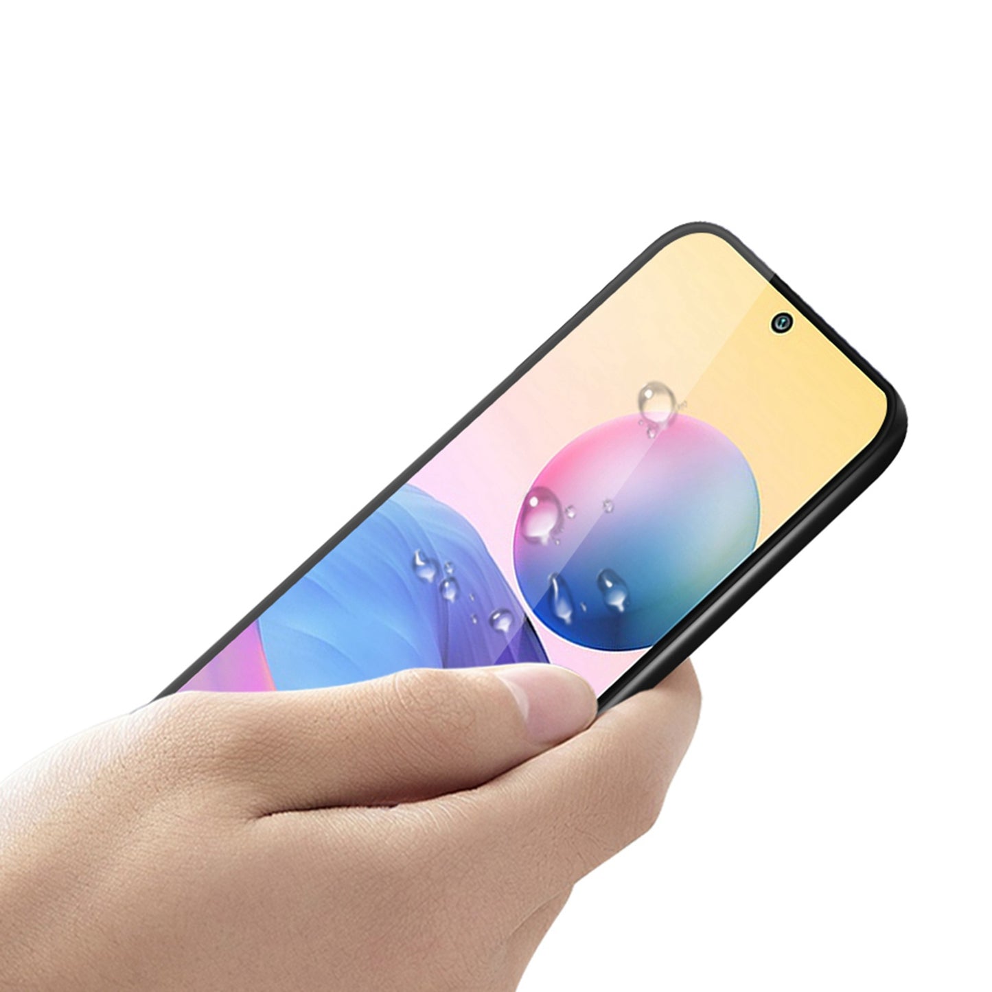 MOFI JK 3D Tempered Glass Film-1 for Xiaomi Redmi Note 12 Pro 5G / Note 12 Pro+ 5G Full Glue Anti-explosion Full Coverage Screen Protector 3D Curved Protective Film