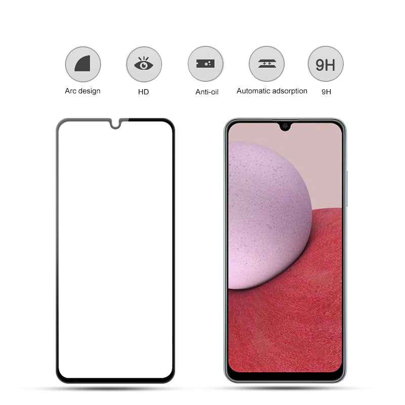 MOCOLO For Samsung Galaxy A14 5G Silk Printing Tempered Glass Film Full Glue Anti-explosion Secondary Hardening Screen Protector