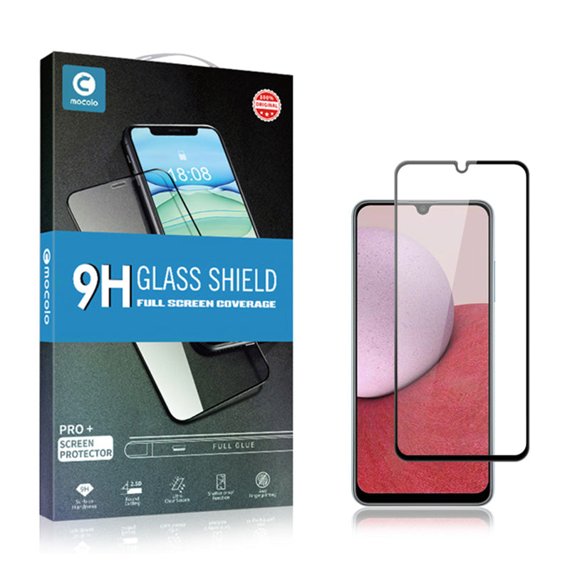 MOCOLO For Samsung Galaxy A14 5G Silk Printing Tempered Glass Film Full Glue Anti-explosion Secondary Hardening Screen Protector