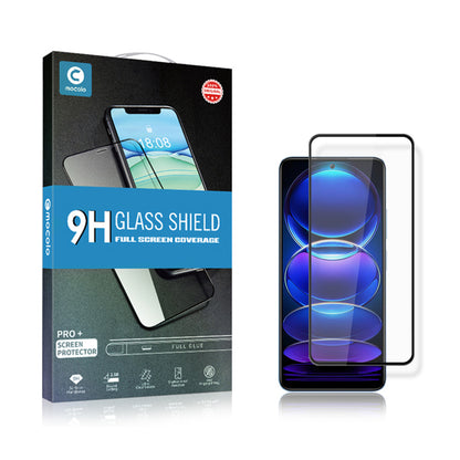 MOCOLO For Xiaomi Redmi Note 12 Pro+ 5G Silk Printing HD Clear Anti-explosion Tempered Glass Film Secondary Anti-scratch Screen Protector