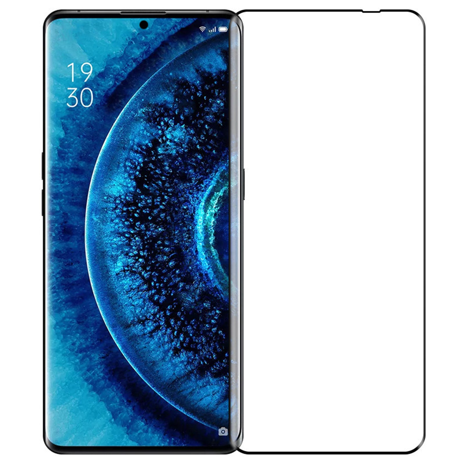 PINWUYO for vivo X90 5G / X90 Pro 5G JK 3D Hot Bending Tempered Glass Film-2 Anti-fingerprint Screen Protector Full Covering Full Glue Anti-explosion HD Tempered Glass Film