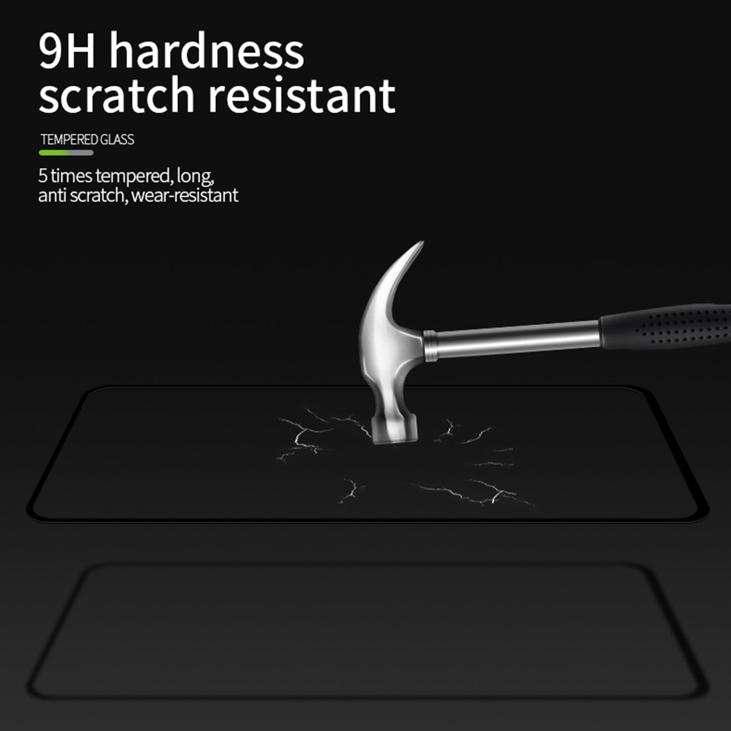 MOFI JK Tempered Glass Film Series-1 for Huawei nova 10 SE 4G Sensitive Touch Screen Protector Full Coverage Full Glue High Aluminum-silicon Glass Film