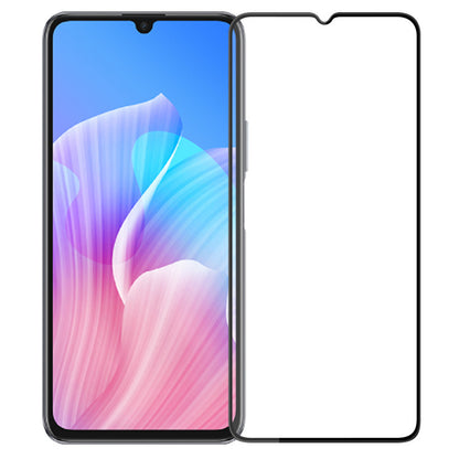 PINWUYO JK 3D Hot Bending Tempered Glass Film-2 for Xiaomi Redmi 12C 4G Anti-explosion HD Screen Protector Anti-fingerprint Full Glue High Aluminum-silicon Glass Film