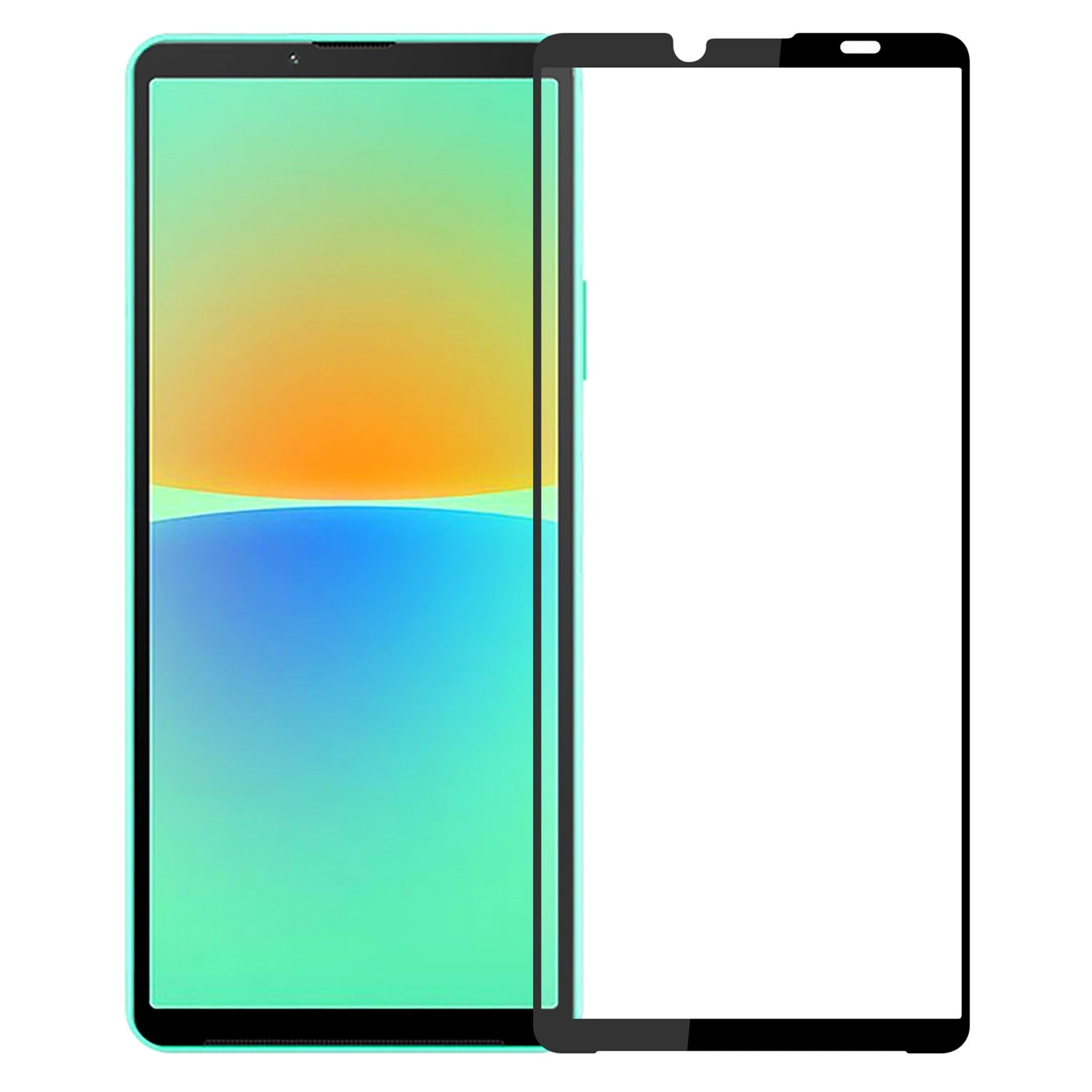 PINWUYO JK Tempered Glass Film Series-2 HD Clear Film for Sony Xperia 10 V Full Cover High Aluminum-silicon Glass Screen Protector