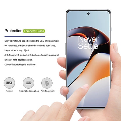 MOCOLO Screen Protector for OnePlus Ace 2 5G / 11R 5G Anti-explosion Full Glue 3D Curved Tempered Glass Film