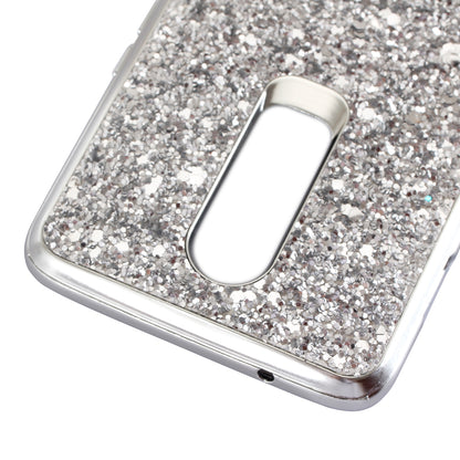 Glittery Sequins TPU Gel Phone Cover for OnePlus 6