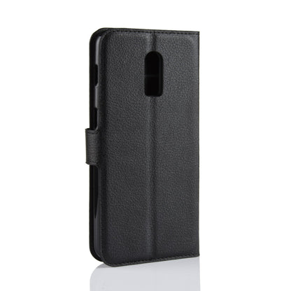 Litchi Skin PU Leather Protection Mobile Phone Case for OnePlus 6T