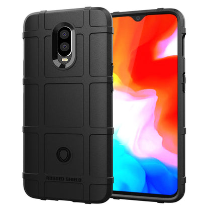 For OnePlus 6T Rugger Shield Anti-shock TPU Case