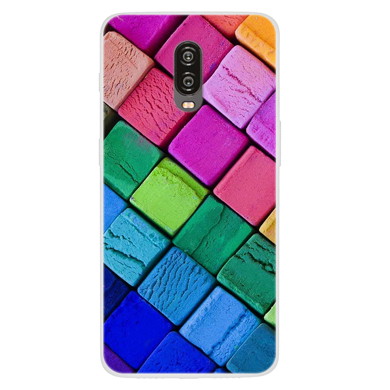 Pattern Printing TPU Case for OnePlus 6T