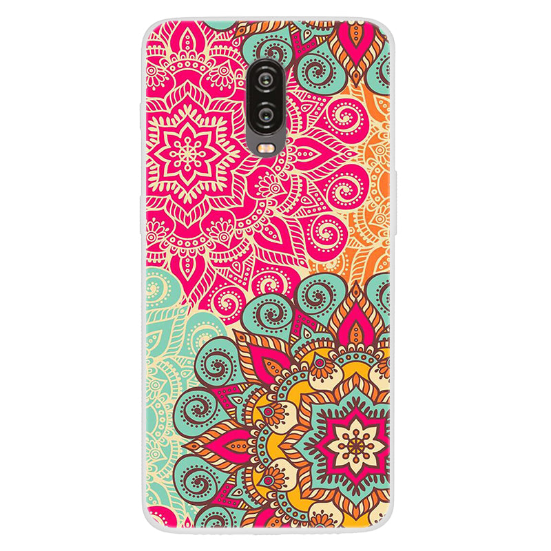 Pattern Printing TPU Case for OnePlus 6T