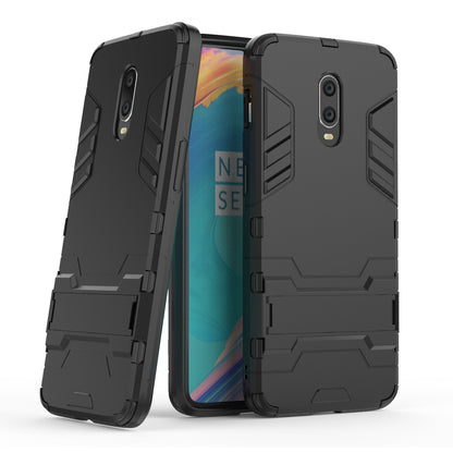 Cool Guard PC TPU Hybrid Case with Kickstand for OnePlus 6T