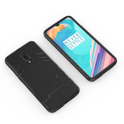 Cool Guard PC TPU Hybrid Case with Kickstand for OnePlus 6T