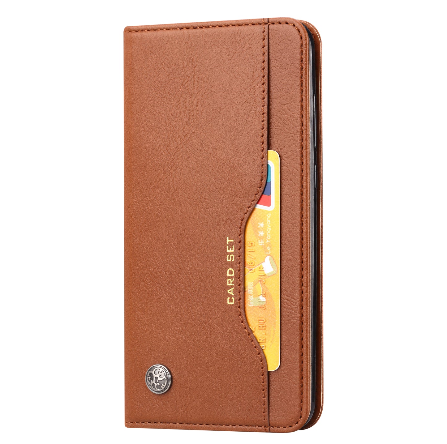 Auto-absorbed Leather Wallet Mobile Shell Casing for OnePlus 6T