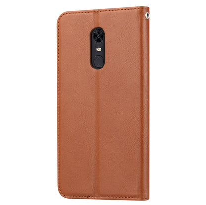 Auto-absorbed Leather Wallet Mobile Shell Casing for OnePlus 6T