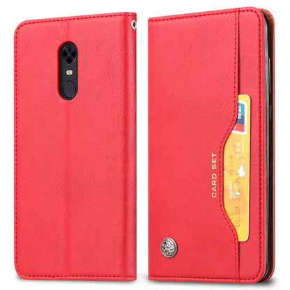 Auto-absorbed Leather Wallet Mobile Shell Casing for OnePlus 6T