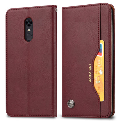 Auto-absorbed Leather Wallet Mobile Shell Casing for OnePlus 6T