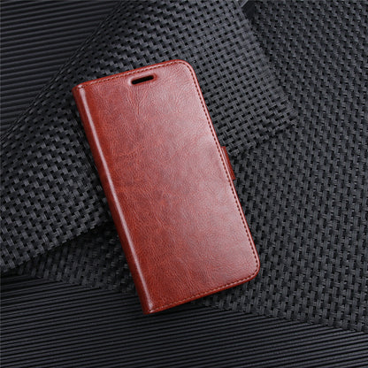 Crazy Horse Magnetic Stand Wallet Leather Mobile Phone Case for OnePlus 6T