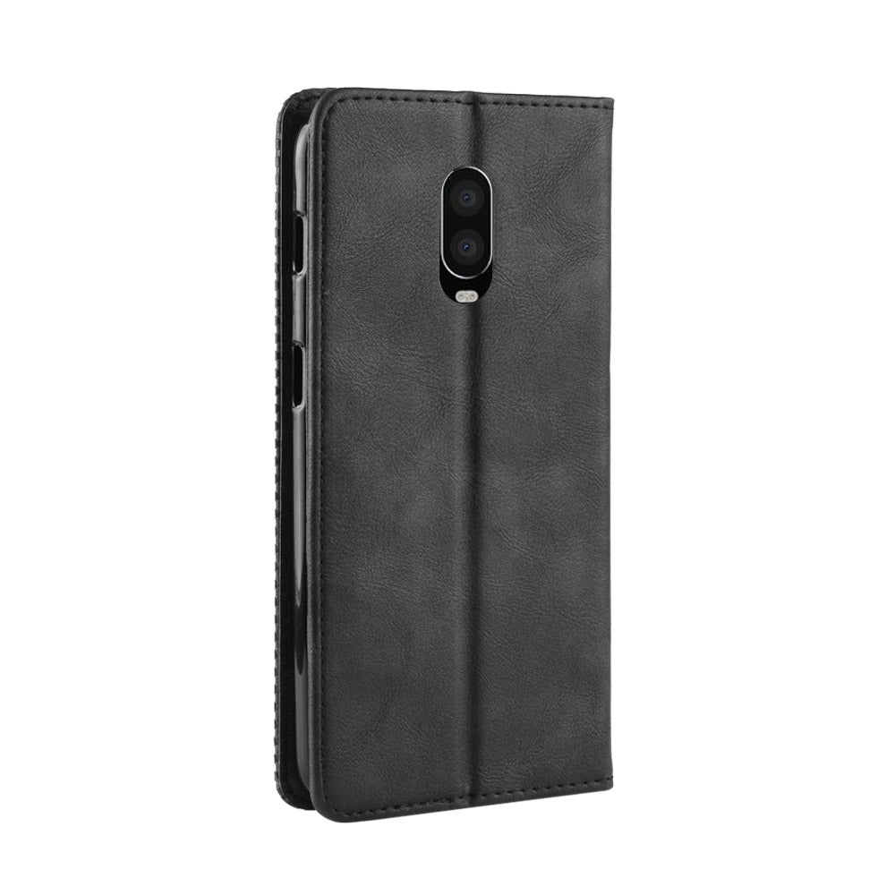 Vintage Style Leather Wallet Cover for OnePlus 6T