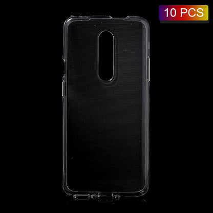 10 PCS/Set Non-slip Inner Clear TPU Protective Cases for OnePlus 7 Pro