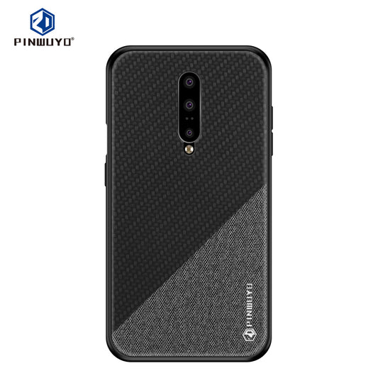 PINWUYO Honor Series PU Leather Coated TPU Cover for OnePlus 7 Pro