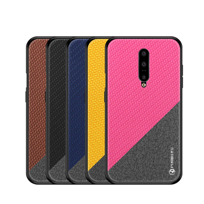 PINWUYO Honor Series PU Leather Coated TPU Cover for OnePlus 7 Pro