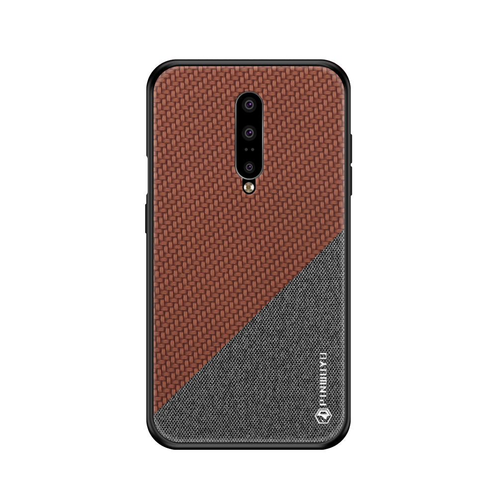 PINWUYO Honor Series PU Leather Coated TPU Cover for OnePlus 7 Pro