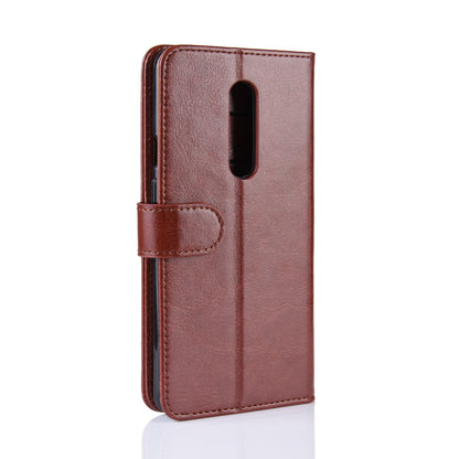 For OnePlus 7 Pro Crazy Horse Wallet Stand Leather Cell Phone Cover