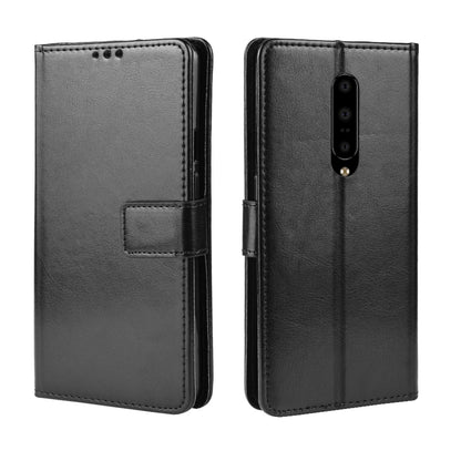 Crazy Horse Leather Stand Wallet Case for OnePlus 7 Pro