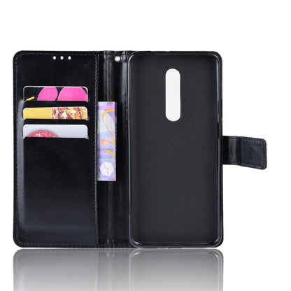 Crazy Horse Leather Stand Wallet Case for OnePlus 7 Pro