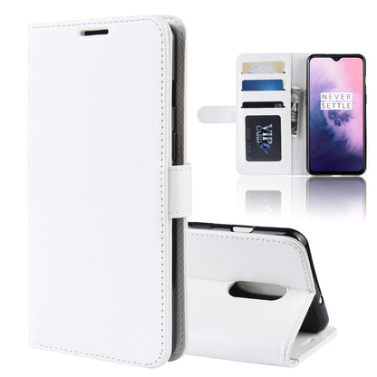 Crazy Horse PU Leather Stand Wallet Flip Casing for OnePlus 7