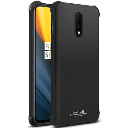 IMAK Anti-drop TPU Phone Case + Explosion-proof Screen Film for OnePlus 7