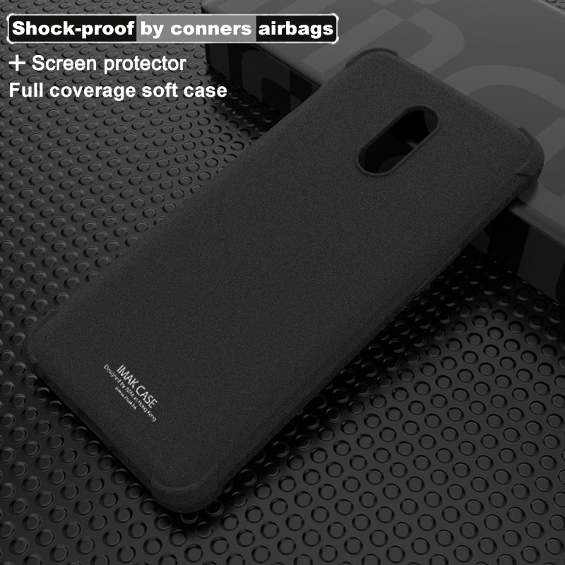 IMAK Anti-drop TPU Phone Case + Explosion-proof Screen Film for OnePlus 7