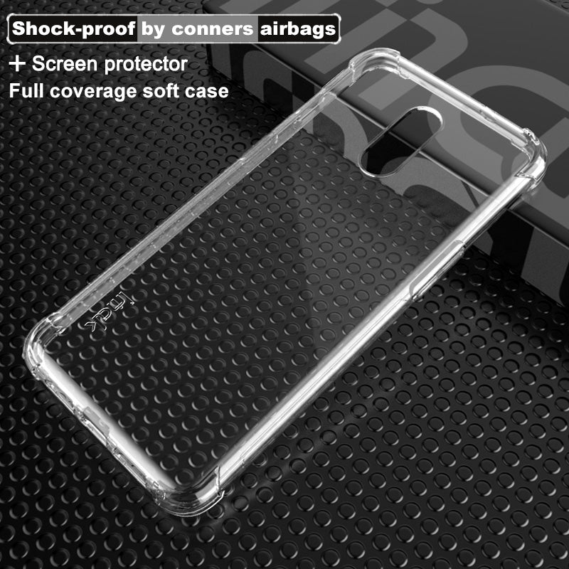 IMAK Anti-drop TPU Phone Case + Explosion-proof Screen Film for OnePlus 7