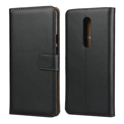 Genuine Leather Wallet Phone Cover for OnePlus 7 Pro