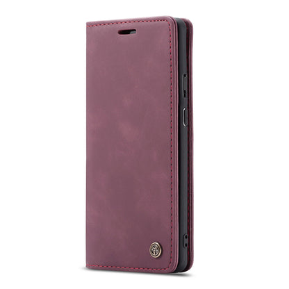 CASEME 013 Series for OnePlus 7 Pro Auto-absorbed Wallet Stand PU Leather Phone Cover